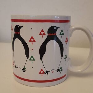 VINTAGE penguin mug